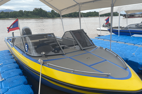 Mekong River Speedboat Ride with Snacks and Drinks speedboat tour（Includes hotel pick-up and drop-off）