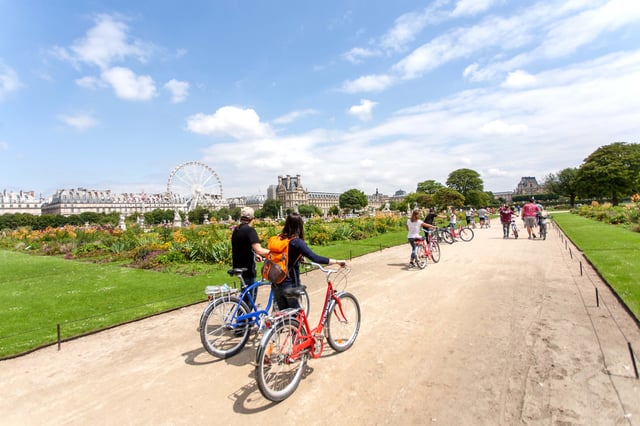 Tour de Paris à vélo : Tour Eiffel, Place de la Concorde et plus encore