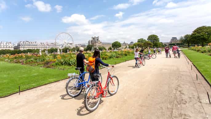 paris bike tour eiffel tower place de concorde more