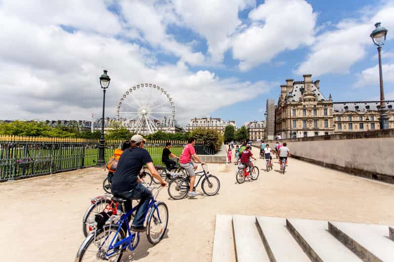 Paris per Fahrrad Eiffelturm, Place de la Concorde & mehr