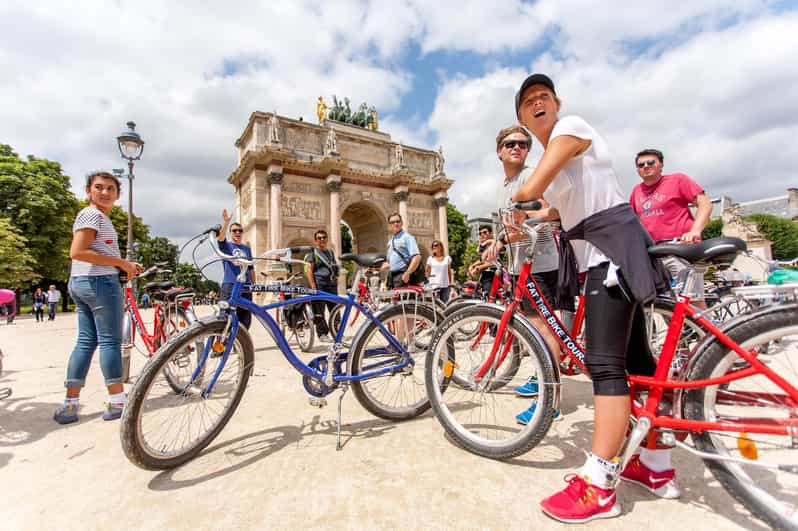 Paris per Fahrrad Eiffelturm, Place de la Concorde & mehr