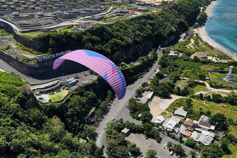 Bali Paragliding:Flight at Pandawa Beach & Tanah Barak Cliff