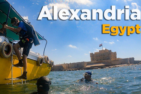 Excursão de mergulho explorando os segredos subaquáticos de Alexandria