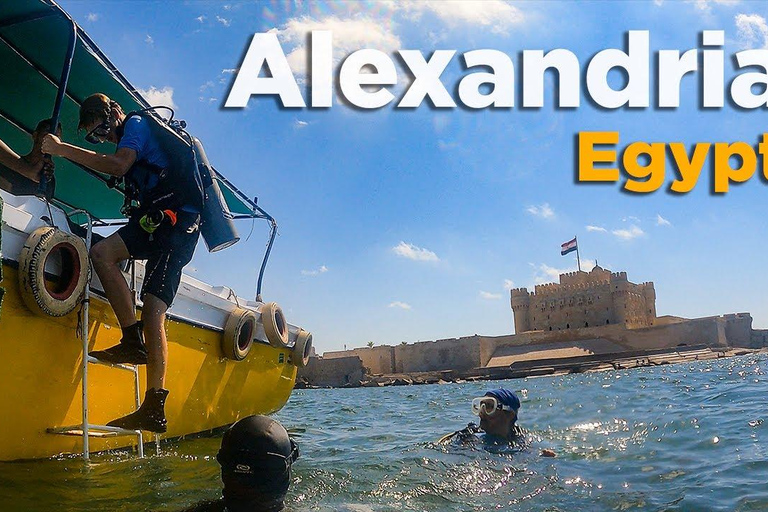 Excursión de buceo para explorar los secretos submarinos de Alejandría