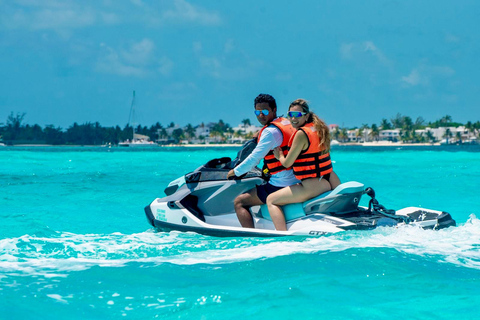 Cancun: Jetski and Snorkel Adventure Shared Jetski per person