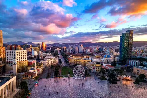From Durrës/Golem: Tirana Guided Tour with Hotel Pickup Morning Tour