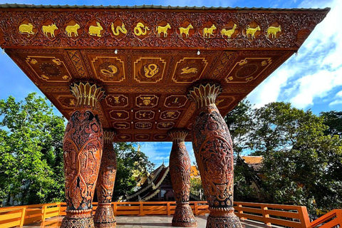 Passeio noturno ao Doi Suthep e ao Templo Wat Pha Lat