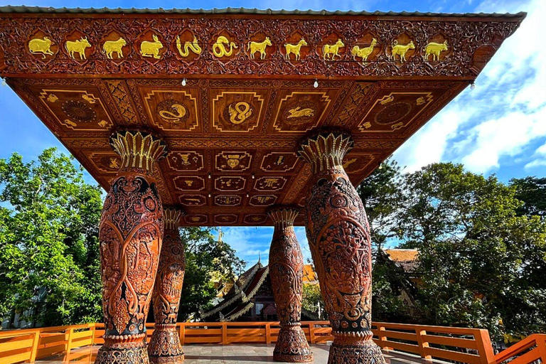 Visite du Doi Suthep et du temple Wat Pha Lat en soirée