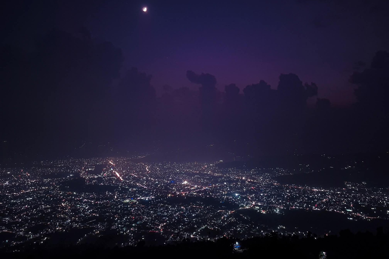 Pokhara: Kahun Danda Night City Lights Tour with Pickup