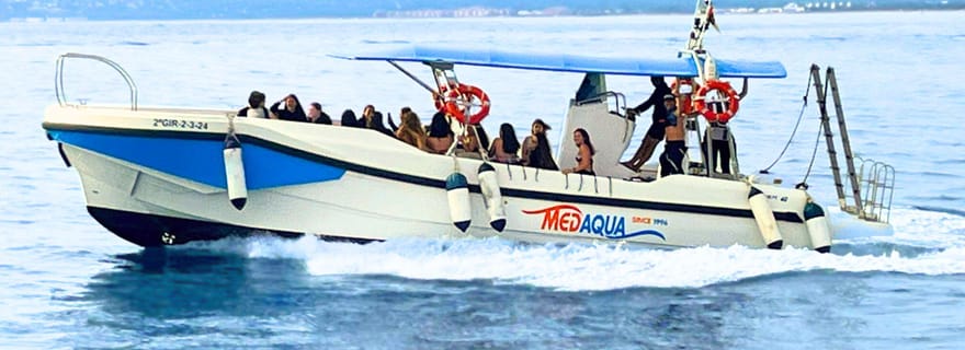Visite guidée en bateau des îles Medes et de la Roca Foradada avec baignade