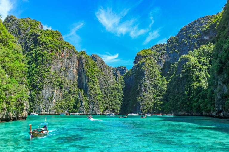 Krabi: Phi Phi-eilanden zonsopgangtour &amp; 4 eilanden per speedboot