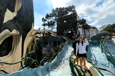 DaLat : Langbiang Moutains , Datanla Waterfall , Crazy House