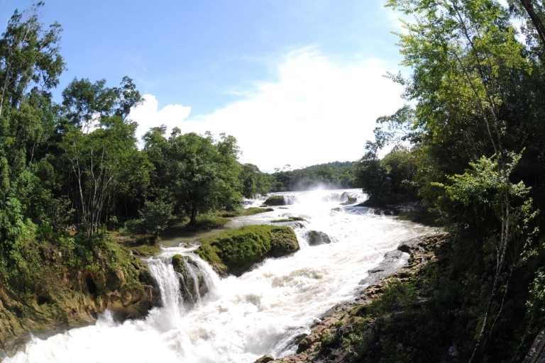 Las Nubes-watervallen en de magische stad ComitanRondleiding in het Spaans