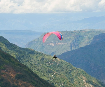 Parapente no Cañon del Chicamocha
