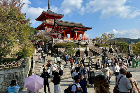 Kyoto: Kiyomizu & Gion Full-Day Tour with Dinner