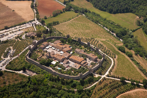 San Gimignano: Helicopter Wine Tour in Chianti Region Activity with 25-Minute Helicopter Ride