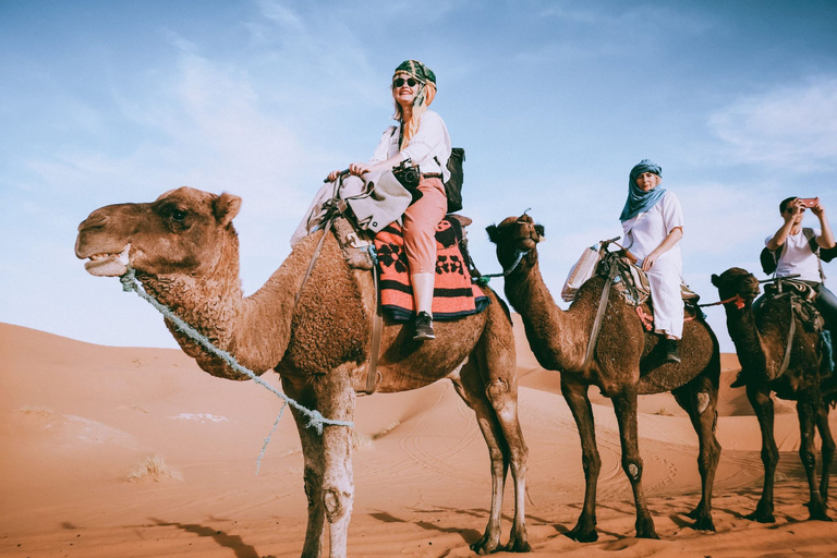 Atlas mountain day trip from Marrakech waterfall, camel ride