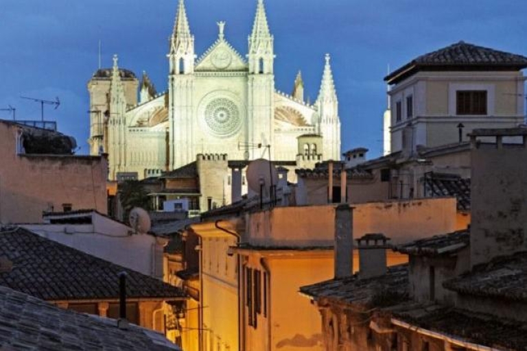 Palma de Majorque : vieille ville et bar à tapas de nuitVisite publique