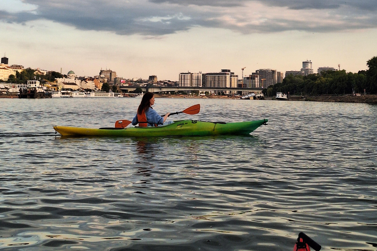 Belgrade: Sunset Kayak Adventure