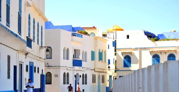 From Tangier: Asilah; Cap Spartel & Camel Ride