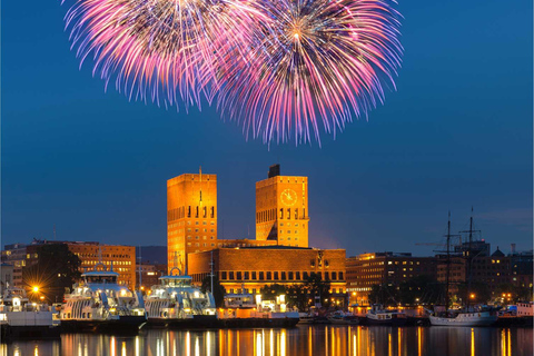 Oslo: New Years Eve Fireworks Cruise with Glass of Bubbly