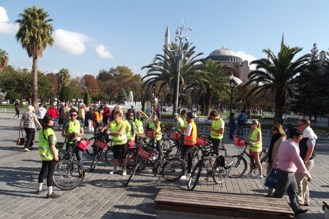 Tour di 3 ore della città vecchia di Istanbul in bicicletta