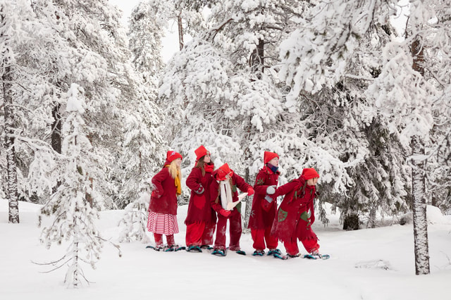 Rovaniemi: Snowshoe walk with Santa's cheerful Elf