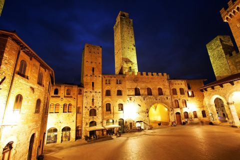 Chianti and San Gimignano Sunset Tour from Siena