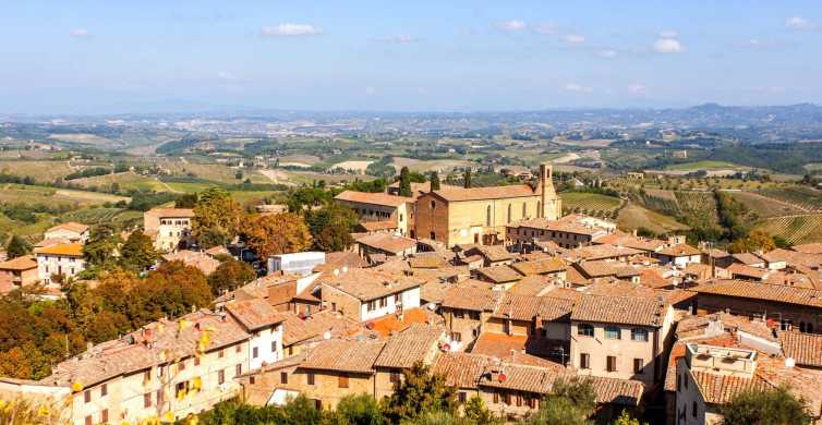 Siena, San Gimignano e Monteriggioni: tour di 1 giorno