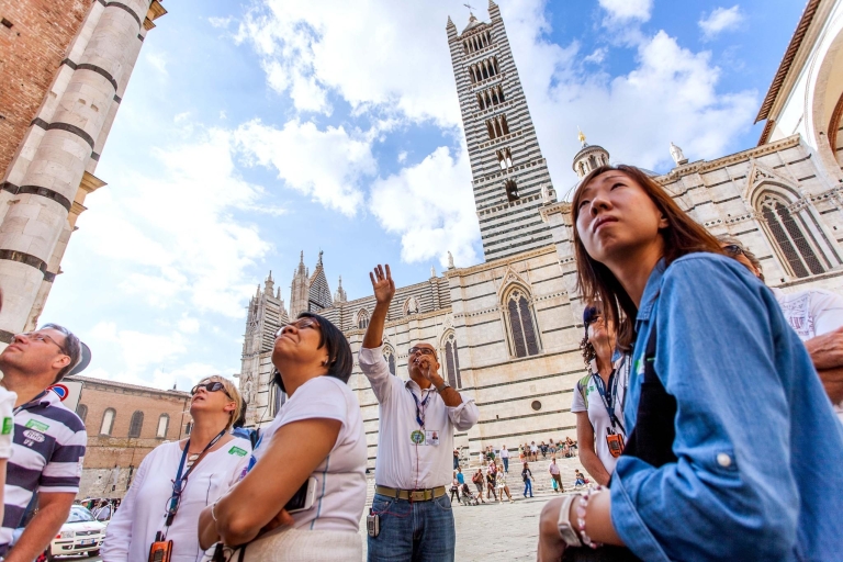 Depuis Florence : San Gimignano, Sienne et ChiantiVisite guidée en anglais