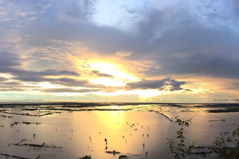 Sunset Drinks with Canapés at Phnom Krom Temple Hilltop