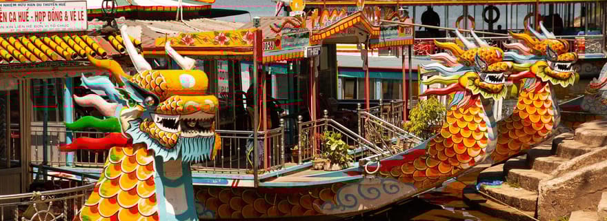 Hue : Excursion en bateau sur la rivière des Parfums - demi-journée