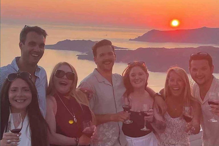 Santorini: Wein-Tour bei SonnenuntergangPrivate Tour