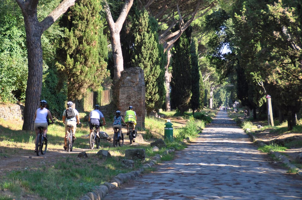 Rome Appian Way Aqueducts Catacombs Guided E Bike Tour Getyourguide