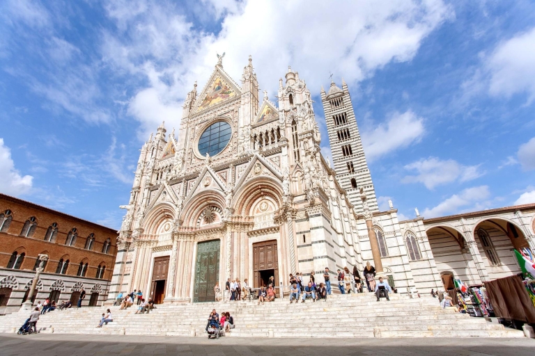 Ab Florenz: Tour nach Siena, San Gimignano & MonteriggioniHalb-selbstgeführte Tour auf Englisch