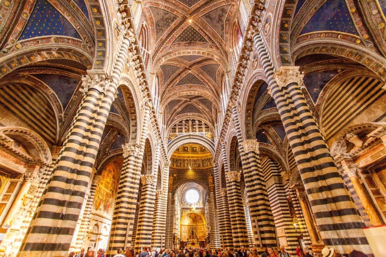 Z Florencji: Siena, San Gimignano i MonteriggioniWycieczka w języku portugalskim