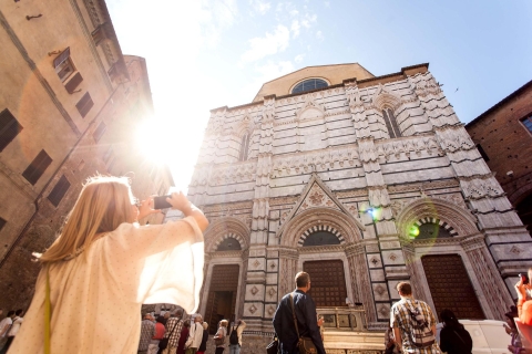 From Florence: Siena, San Gimignano & Monteriggioni Tour Tour in French