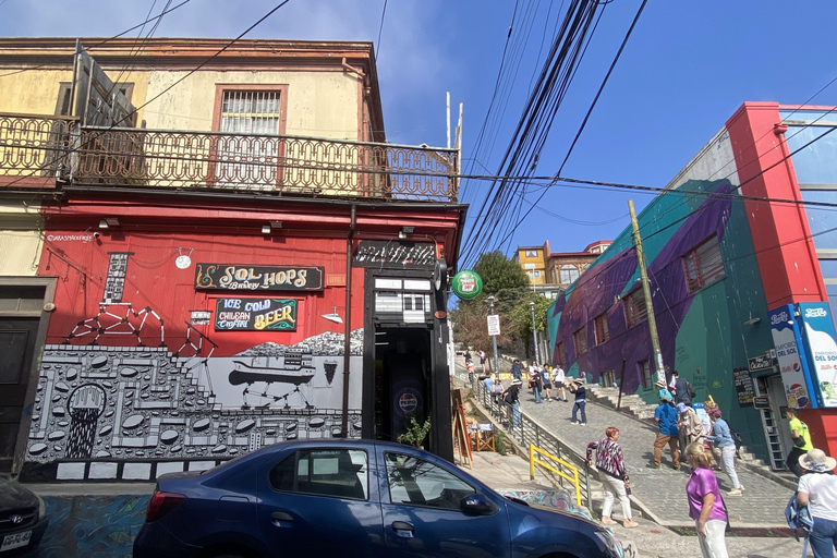 Depuis Santiago : excursion à Valparaíso/San AntonioDepuis Santiago : excursion en bateau à Valparaíso/San Antonio