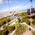 Barcellona: Biglietto di andata e ritorno per la funivia del Montjuïc