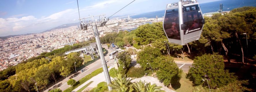 Barcelona: Montjuïc Cable Car Roundtrip Ticket