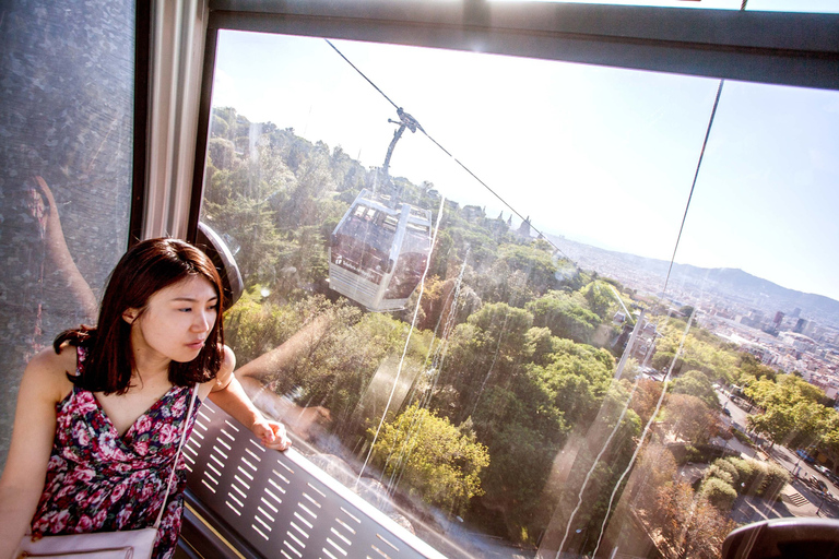 Barcelona: Bilhete de Ida e Volta Teleférico de Montjuïc