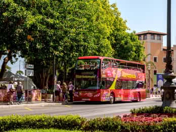 Palma de Mallorca: 24 oder 48 Stunden Hop-On/Hop-Off-Bustour Palma de Mallorca: 24 oder 48 Stunden Hop-On/Hop-Off-Bustour