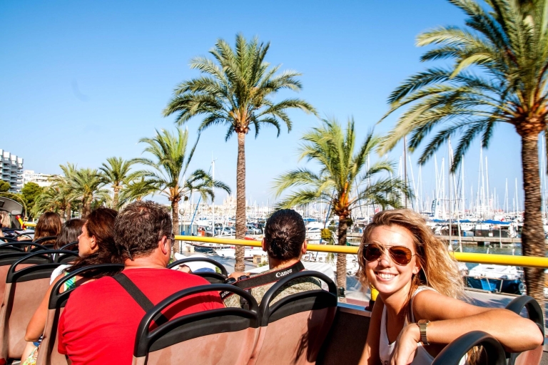 Palma de Mallorca: 24- of 48-uursticket hop on, hop off-busBusticket voor 24 uur