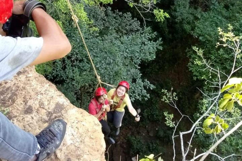 Yogyakarta: Jomblang och Pindul grottutflykt