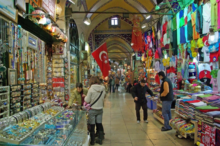 Istanbul : visite du palais de Dolmabahce et du Grand Bazar