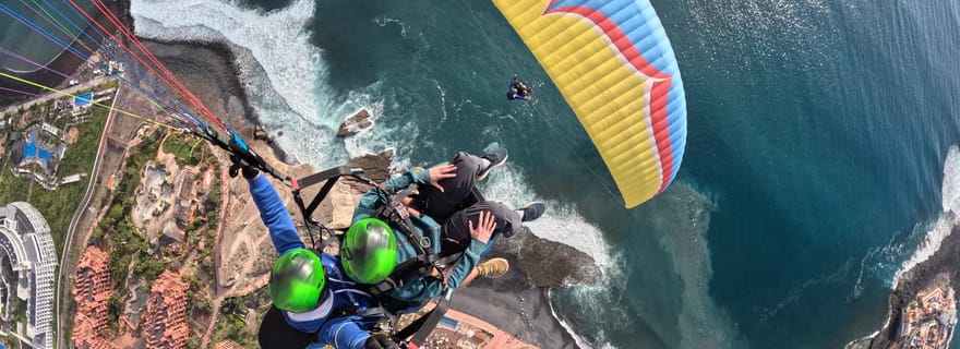 Costa Adeje, Parapente avec service de ramassage et 5 photos gratuites !