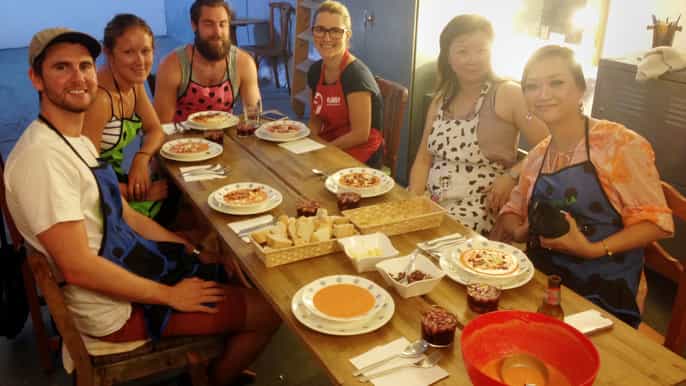 seville spanish tapas cooking class