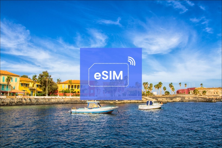 Dakar: Senegal eSIM Roaming mobiel data-abonnement20 GB/30 dagen: 29 Afrikaanse landen