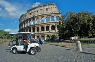 Private Illuminati Tour Rom mit Elektrischem Golfcar