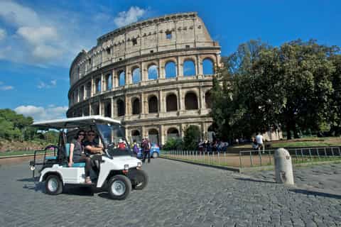 Rome: Private 3.5-Hour Angels & Demons Tour by Golf Cart